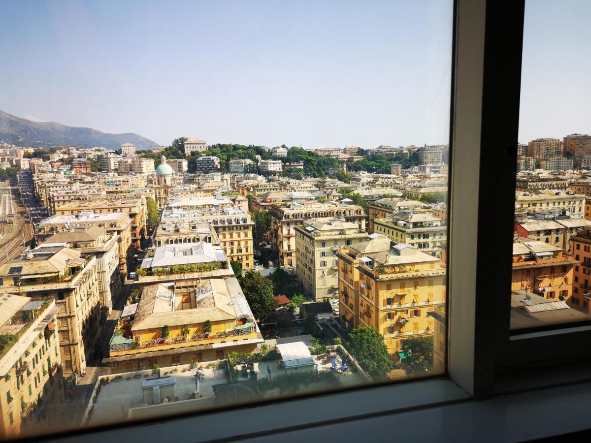 Suite Lambruschini Central With Top City View - Free Covered Parking Génova Exterior foto