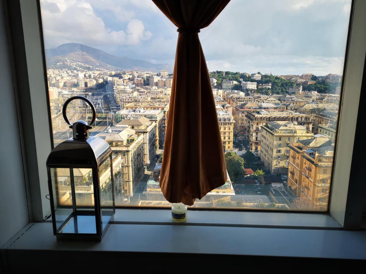 Suite Lambruschini Central With Top City View - Free Covered Parking Génova Exterior foto