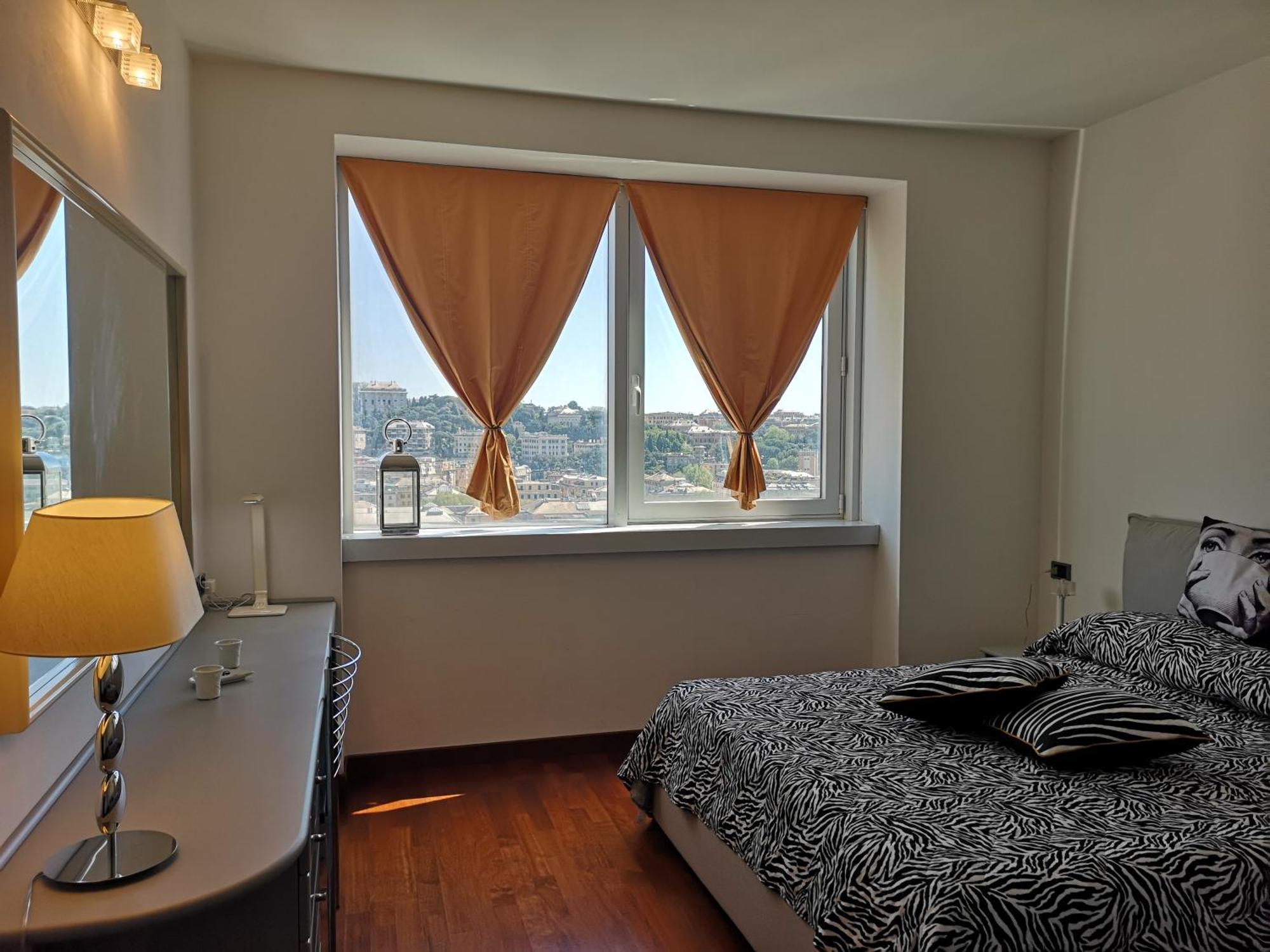 Suite Lambruschini Central With Top City View - Free Covered Parking Génova Exterior foto